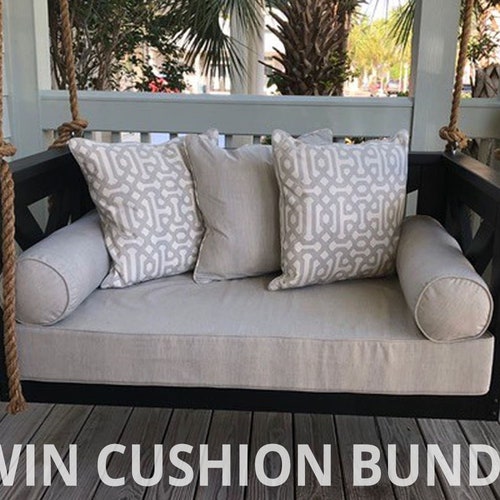 Sunbrella Custom Daybed Cushion Twin Bed Size Porch Swing Etsy