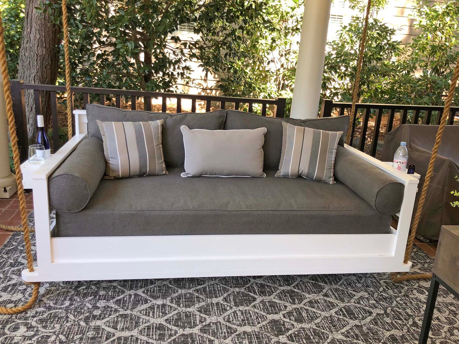Pair of Sunbrella Daybed Back Cushions Daybed / Porch Swing Etsy