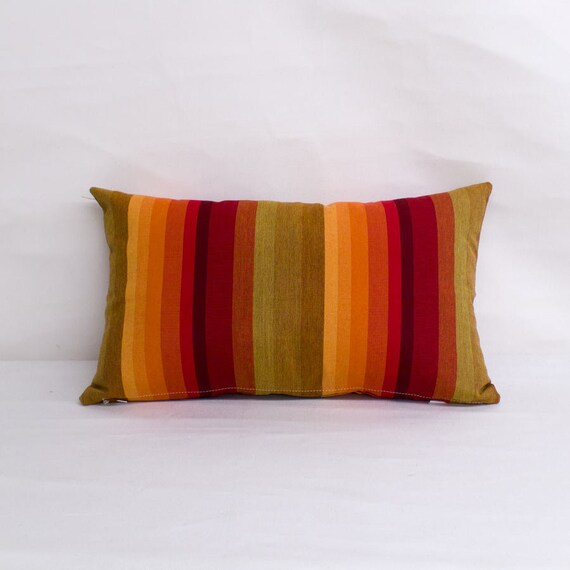 Sunbrella Outdoor Pillow Astoria Sunset 12x20 Vertical Etsy