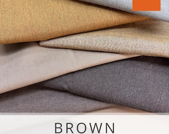 Sunbrella Sample Pack - Brown Theme - Fabric Samples - Sunbrella Fabric Collections - Indoor / Outdoor Upholstery - Fabric Swatches