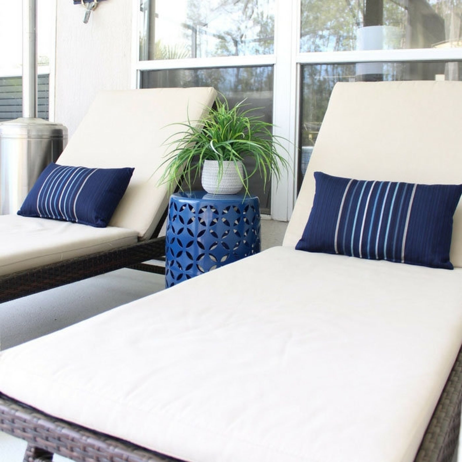 Sunbrella Viento Nautical 40332 0006 Fusion Collection Etsy