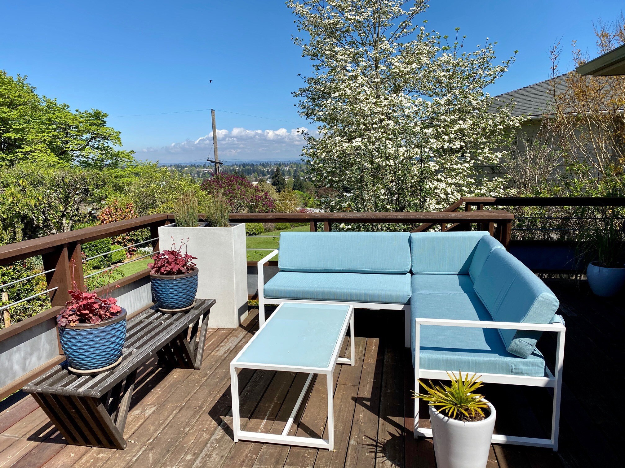 Sunbrella Custom Loveseat Sofa Cushions Outdoor Seat Back