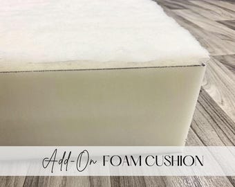Patio Lane Medium/Firm Foam - 3 inch thick Foam Insert for Bench Cushion