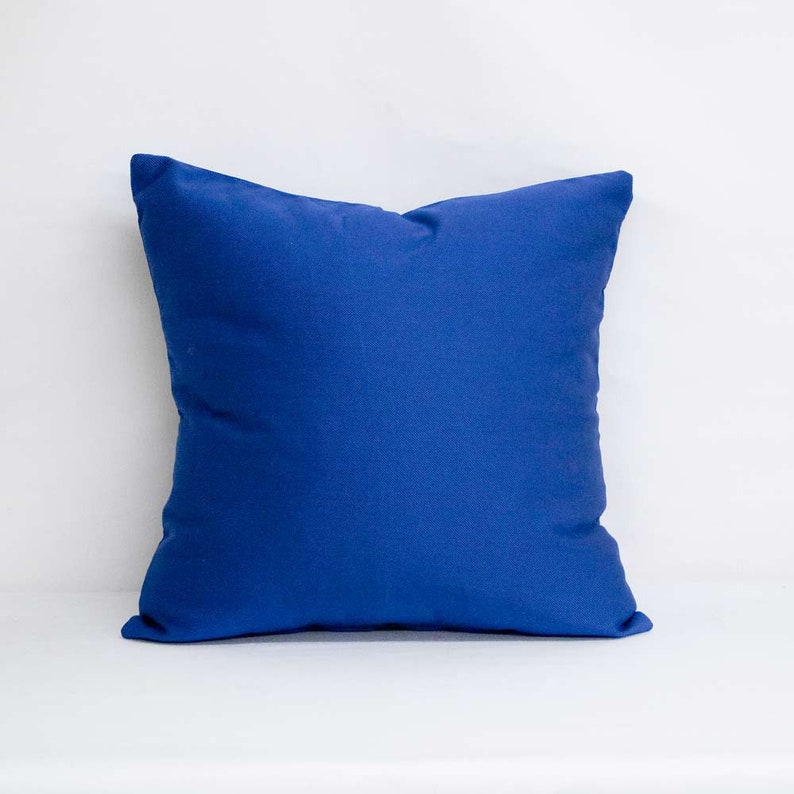 Home Decor Indoor Not Basic Blue Zippered Pillow Cover Accent Pillow 20x20 Throw Pillow