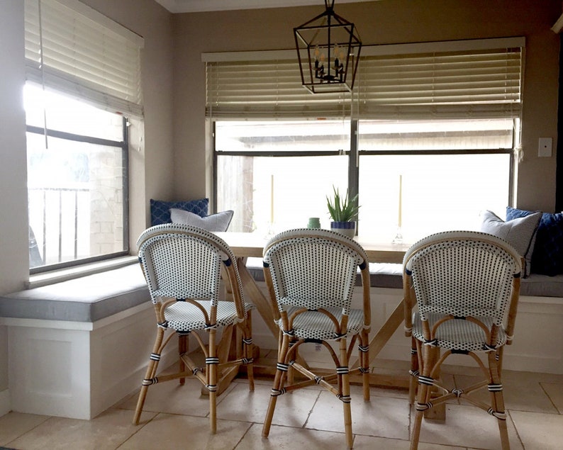 Sunbrella Custom Window Seat Cushion Bay Window Trapezoid Etsy