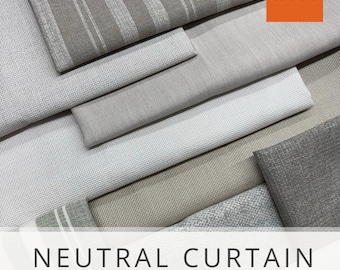 Sunbrella Neutral Fabric Sample Pack: Indoor/Outdoor Upholstery Swatches