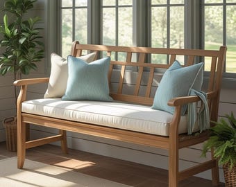 NEW Sunbrella 72" x 18" x 4" Bench Cushion - Window Seat/ Mudroom/ Breakfast Nook