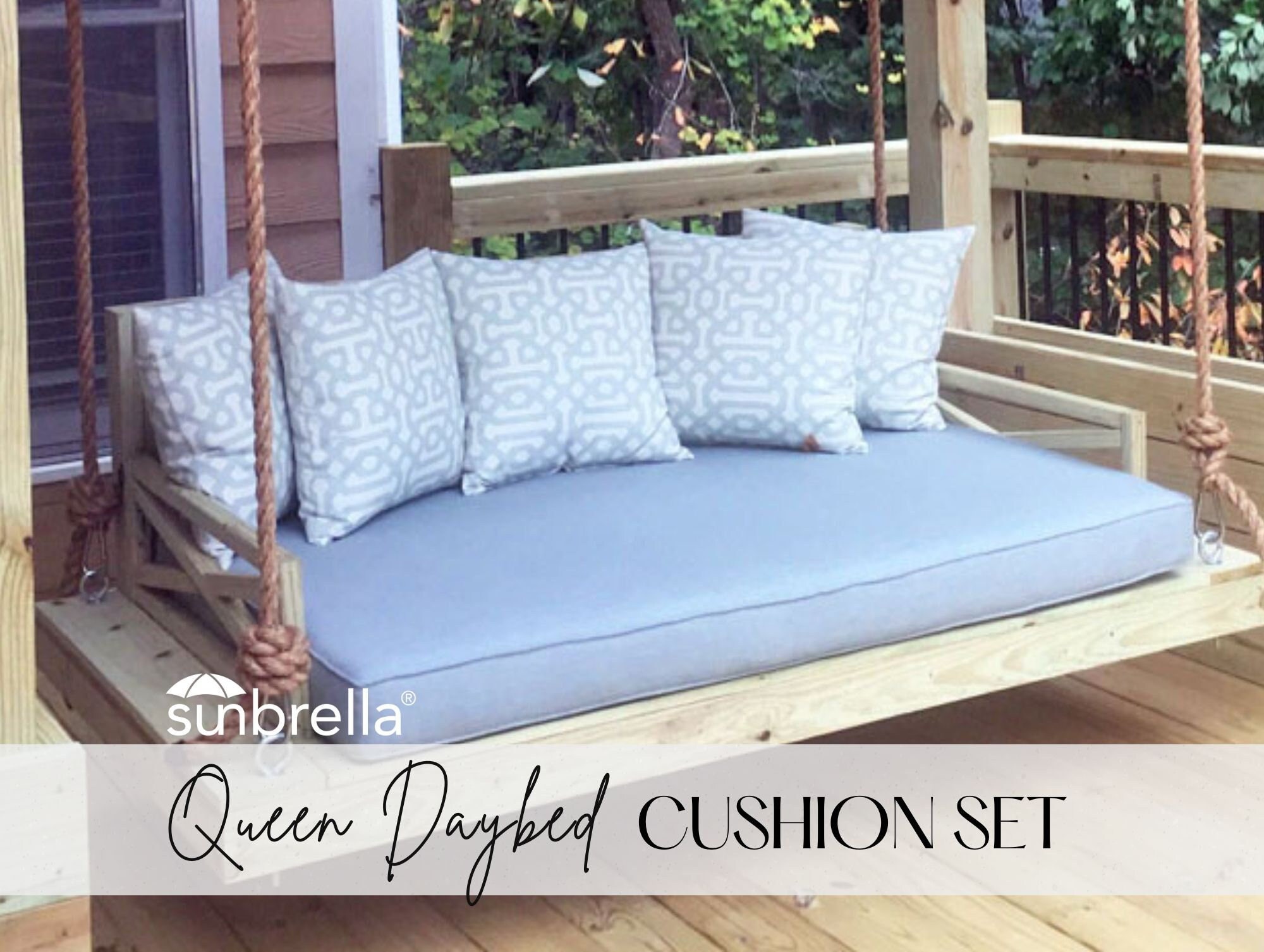 24 Square Pillow Insert – Vintage Porch Swings