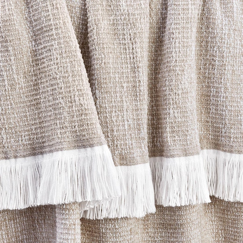 Sunbrella Crosshatch Throw - Thumbnail 3
