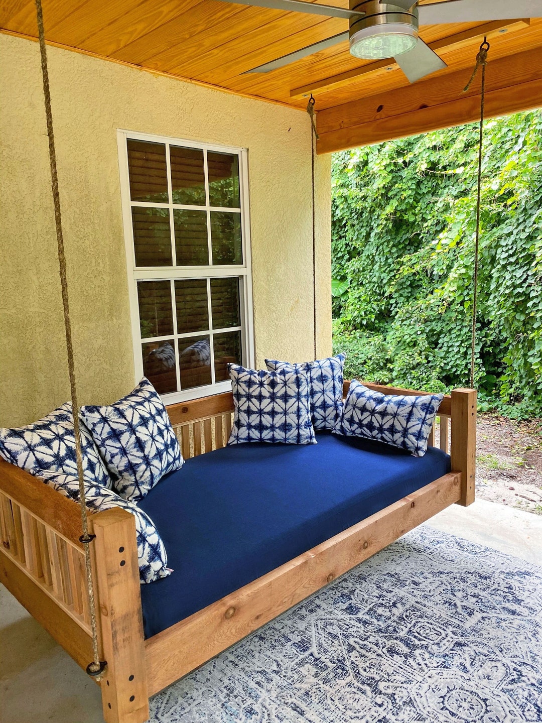 PICK a COLOR Porch Swing Bed Outdoor Mattress Cover Custom Sunbrella