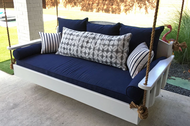 Custom Sunbrella Daybed Cover Outdoor Fabric Mattress Etsy