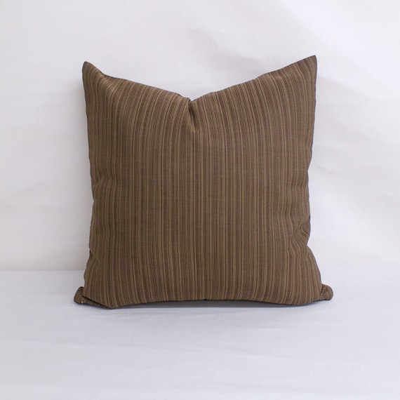 Sunbrella Outdoor Pillow Dupione Walnut 19x19 Throw Pillow Etsy