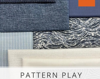 Sunbrella Fabric Sample Pack: Pattern Play - Indoor/Outdoor Upholstery Swatches