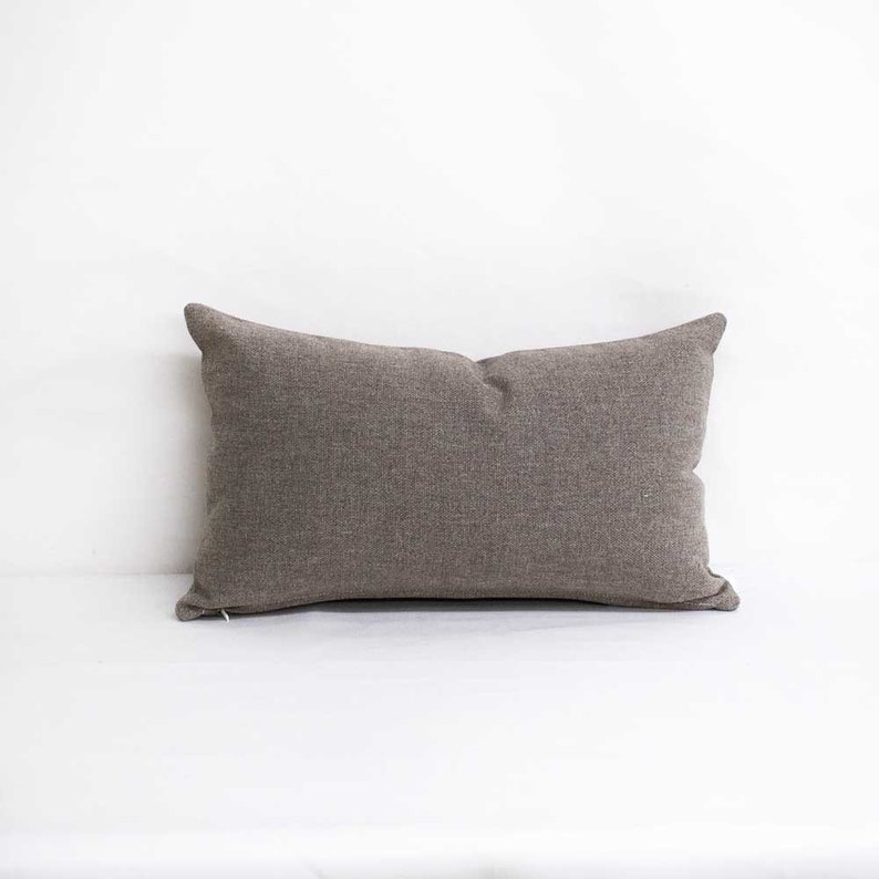 Accent Pillow IndoorOutdoor Sunbrella Blend Nomad Pillow Decor 20x12 Throw Pillow Home Decor