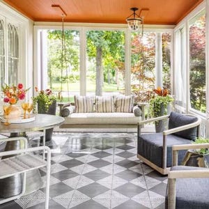 Ballard Sunday Porch Swing Replacement Cushions - Ballard Designs Sunday Daybed Swing - Sunbrella Cushion Set - Custom Cushions imagem 4