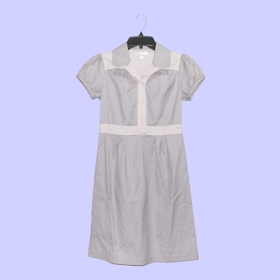 50s button up dress