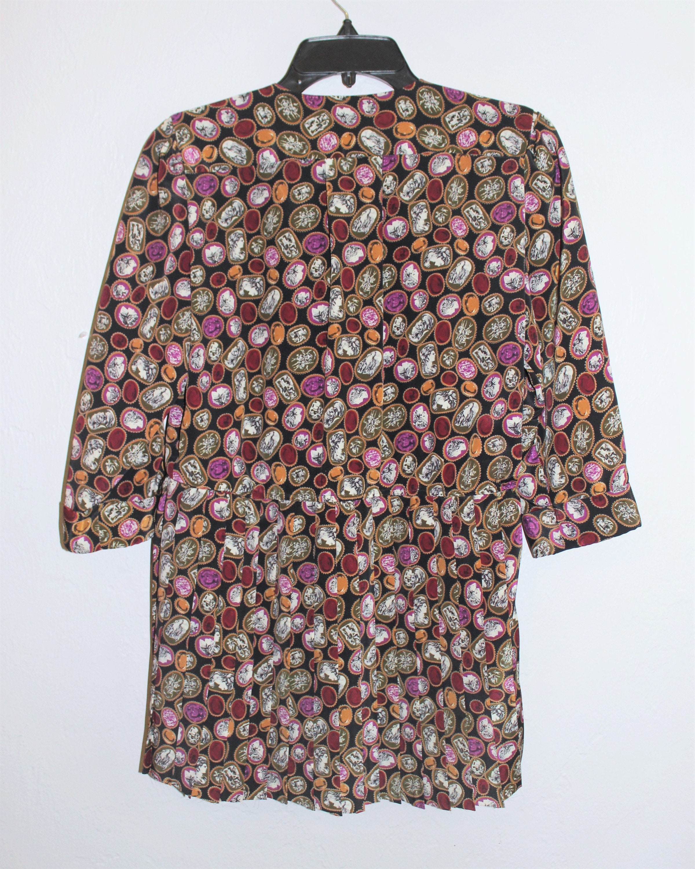 80s Vintage Liz Roberts Dress 100% Polyester US 8 - Etsy
