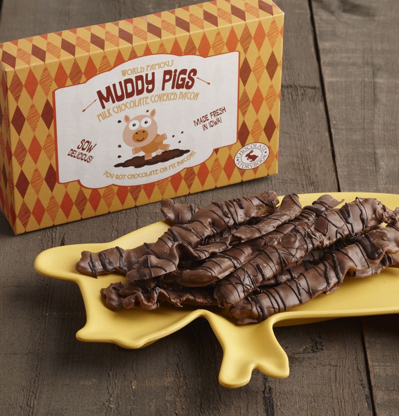 Chocolate Covered Bacon Etsy