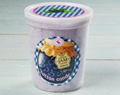 Blueberry Jam Cotton Candy