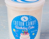 Birthday Cake Cotton Candy
