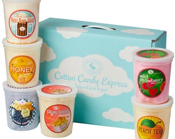 Variety Cotton Candy Express Gift Box