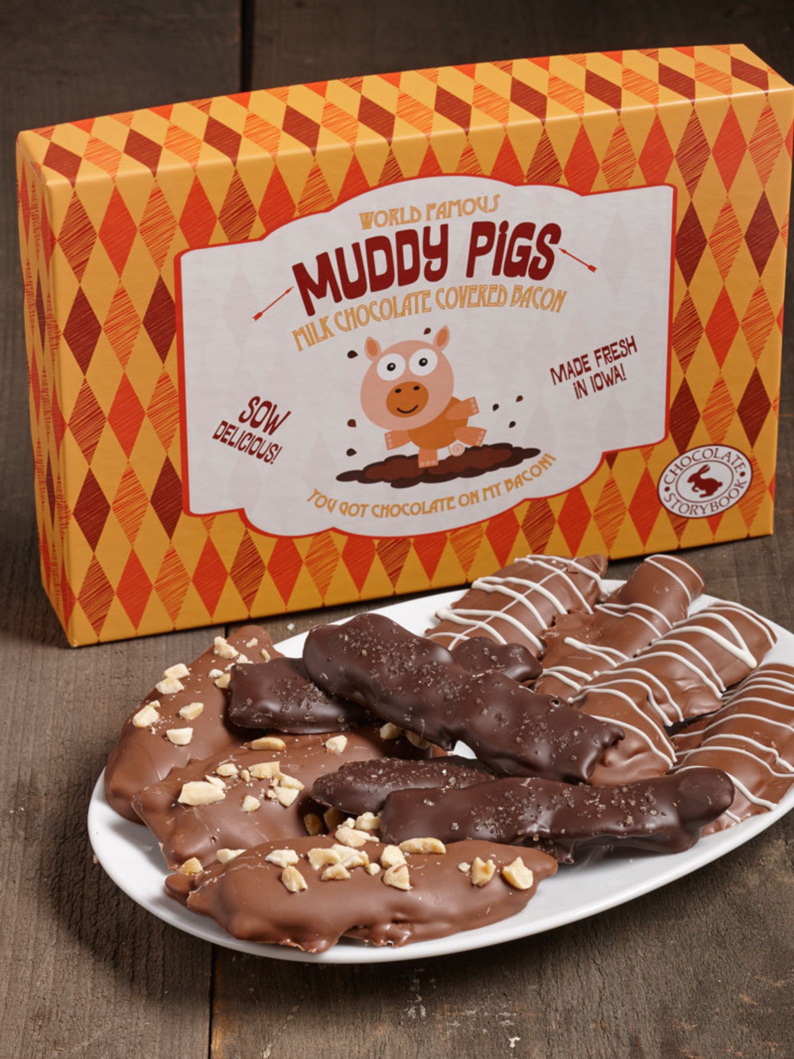 Chocolate Covered Bacon Etsy