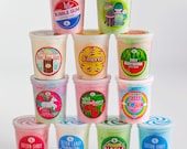 Dozen Assorted Cotton Candy Flavors