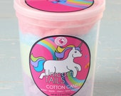 Unicorn Tails Cotton Candy