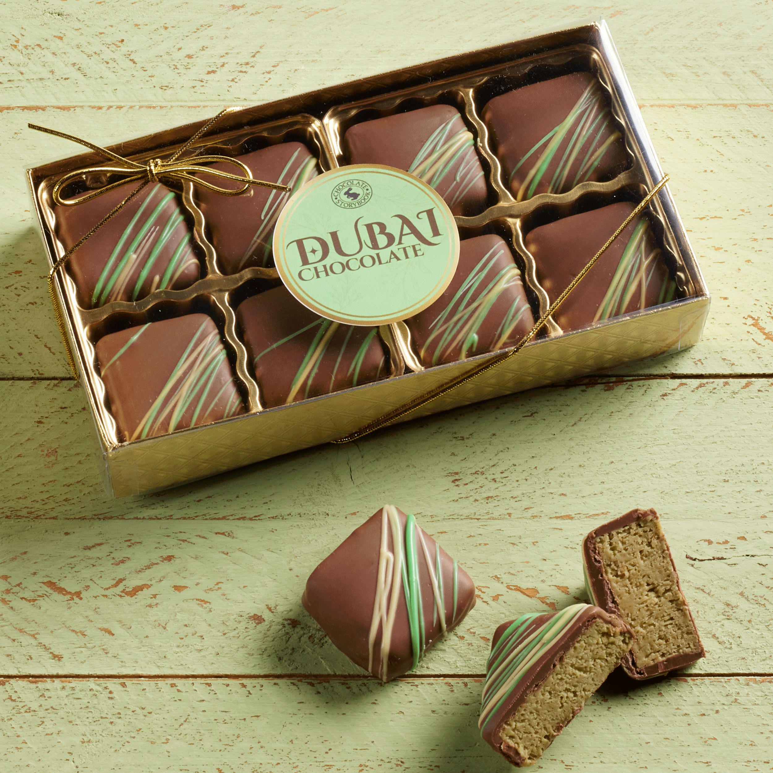 Dubai Milk Chocolate Gift Box | 4 Sizes - Etsy