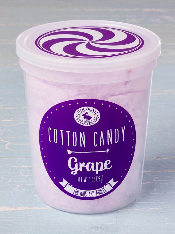 Grape Cotton Candy Etsy