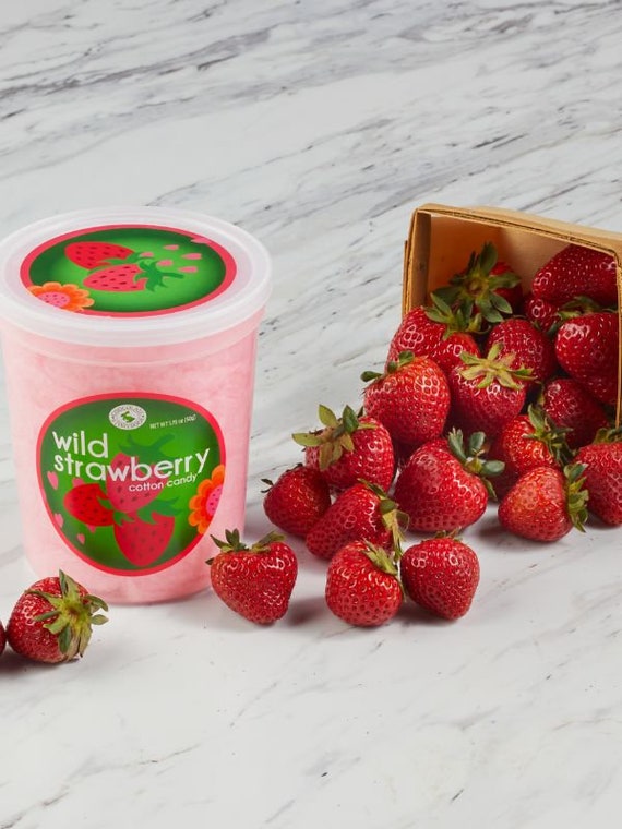 Wild Strawberry Cotton Candy - Etsy Canada