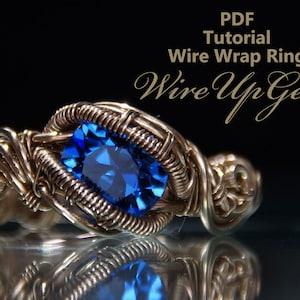 Wire jewelry tutorial, ring tutorial