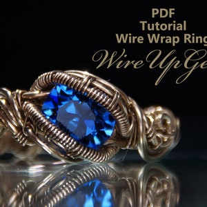 Wire jewelry tutorial, ring tutorial