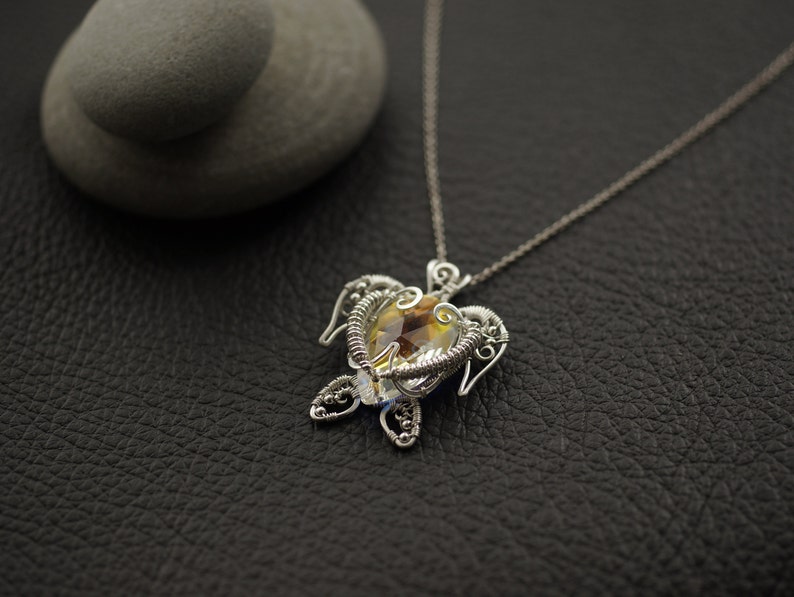 Wire Wrapped Turtle Pendant Tutorial: Jewelry Making (PDF Pattern ...