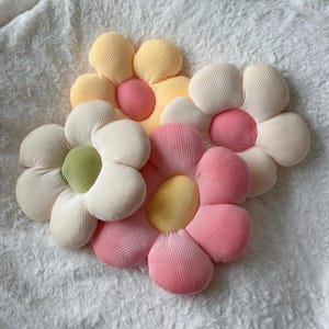 Cute Flower Plush Pillow - Home Decor - Nursery Decor - 35cm