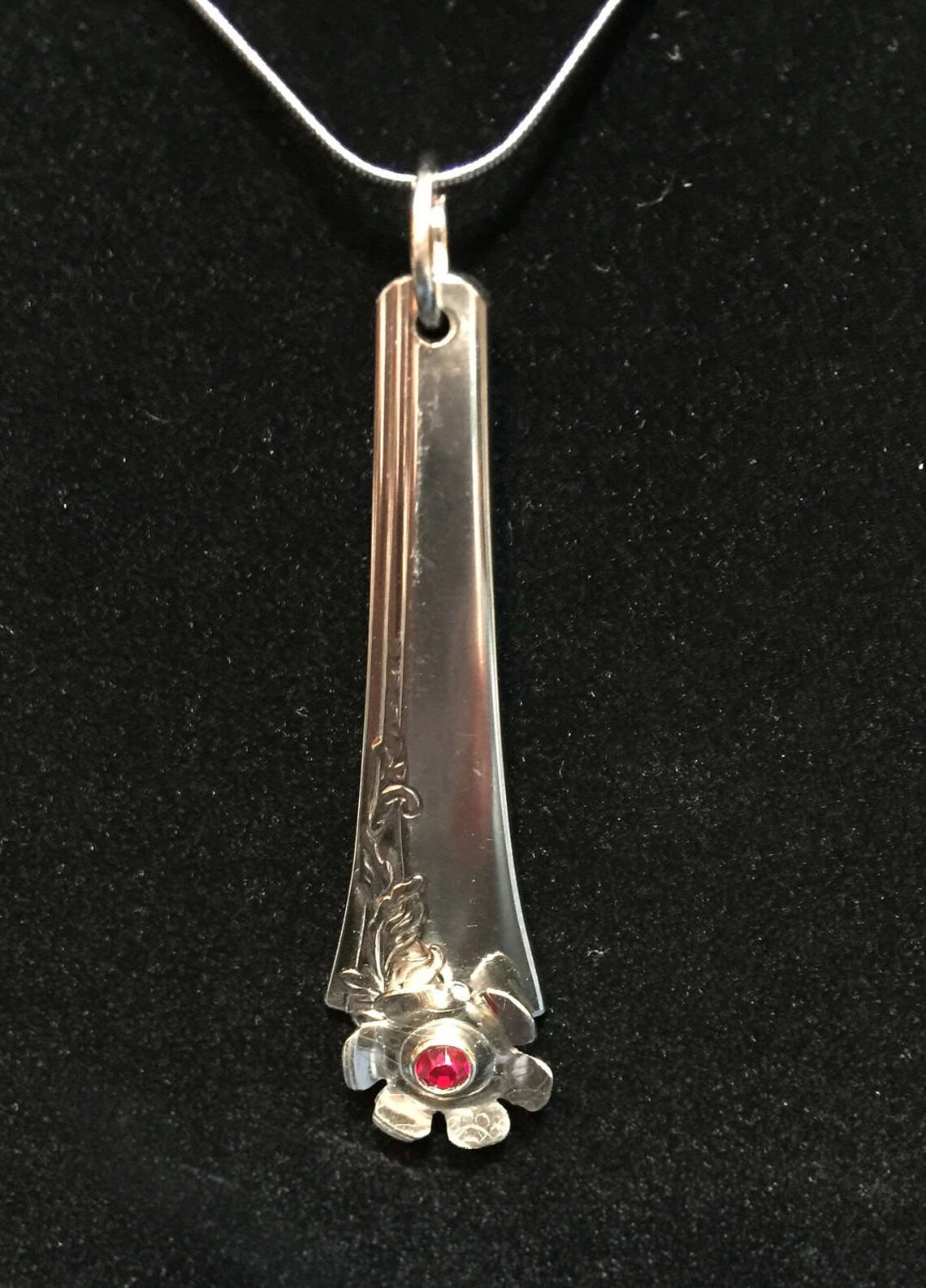 Silverware Jewelry Silver Pendant Spoon Jewelry Silverware Etsy