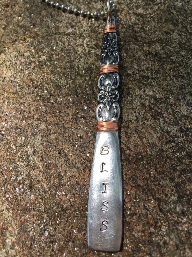 Spoon Jewelry Necklace Silverware Jewelry Necklace Silver and Etsy