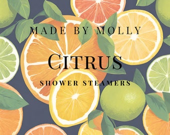 Made by Molly Citrus Shower Steamers