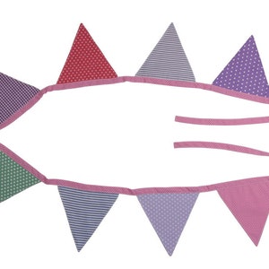 Pennant range 2.60 M 8 Pennant 8 color pattern (girl)