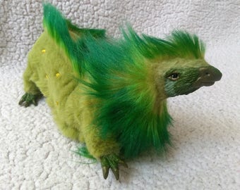 SOLD Dragon of the Four Winds (Woodland Breeze Edition) Poseable Art Doll(AVAILABLE made to order,see below for details)