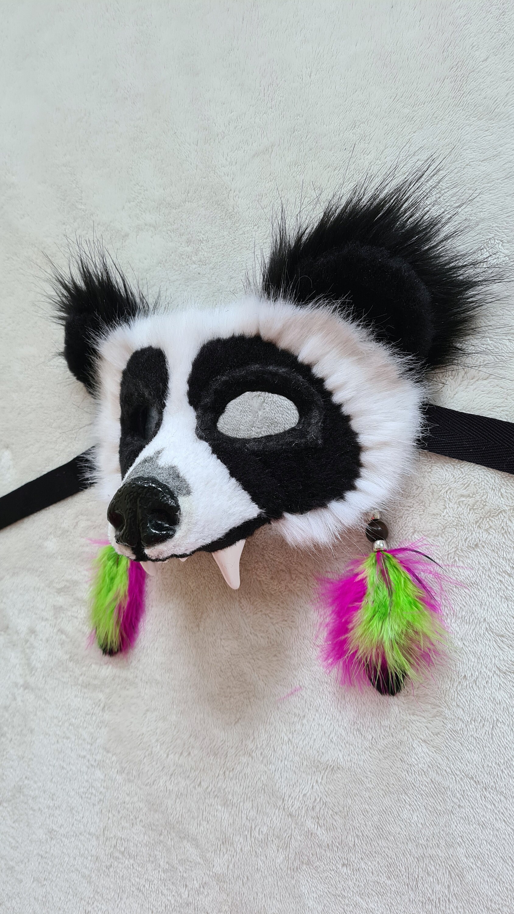 動物マスク - パンダ - Etsy 日本