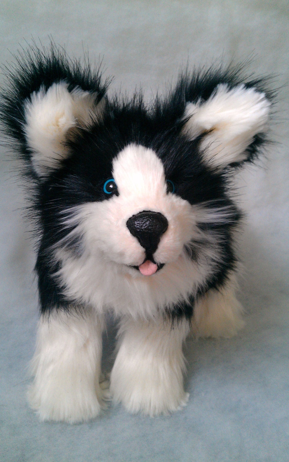 Sold Una the malamute Pup poseable art doll AVAILABLE made to | Etsy