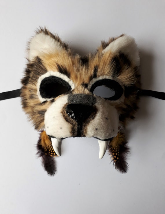 SOLD Spirit/Totem Animal Jaguar Mask Made to Ordersee | Etsy