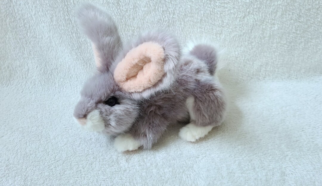 Rabbit Plushie ~ Smokey - Etsy