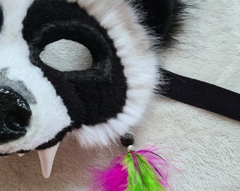 動物マスク - パンダ - Etsy 日本