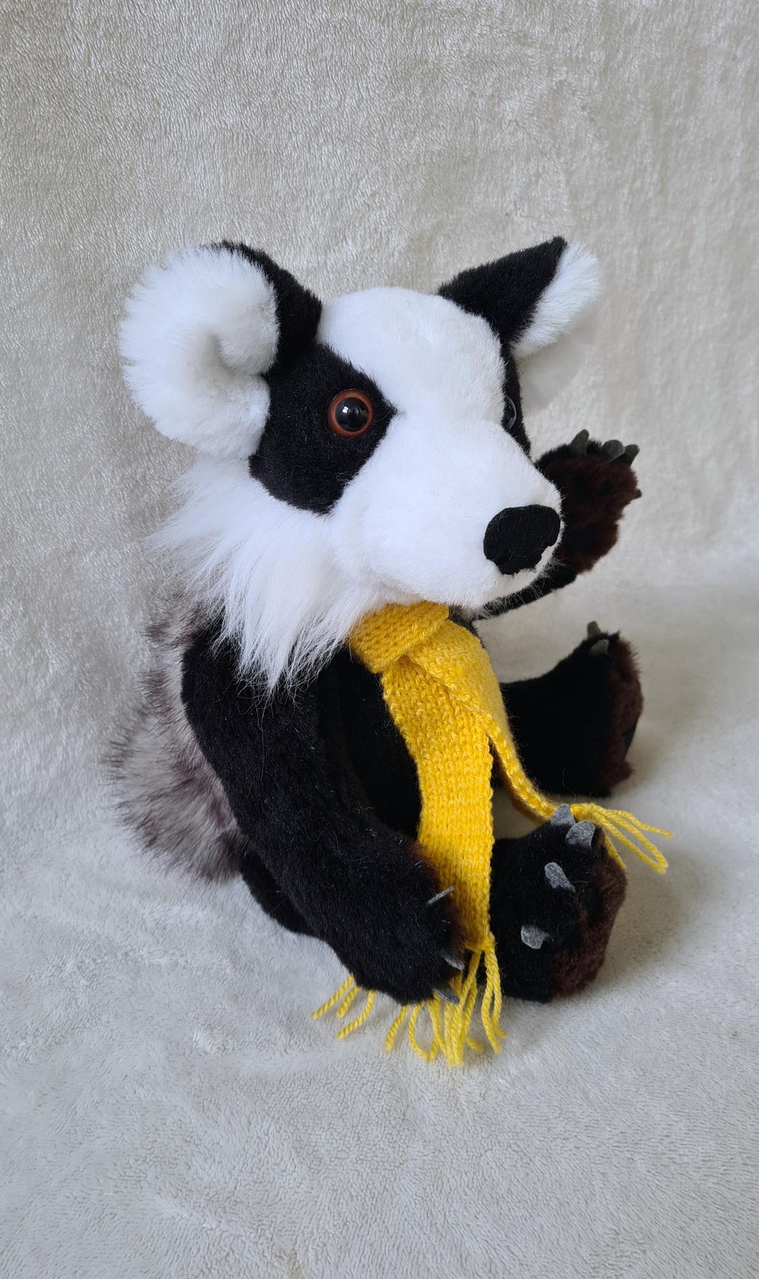 アナグマのぬいぐるみアートドール - Etsy 日本