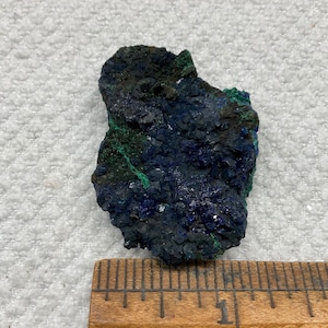 Azurite Malachite crystals from China mineral specimen