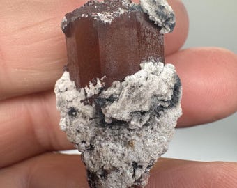 Topaz crystal mineral specimen estate collection Tepetate SanLuis Potosí Mexico