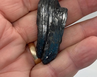 Ferberite crystal mineral specimen Yaogangxian mine Hunan China estate collection