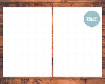 PRINTABLE A4 Dot Grid Planner Inserts, Bullet Journal Inserts, Dot Grid Planner Refill (P002)